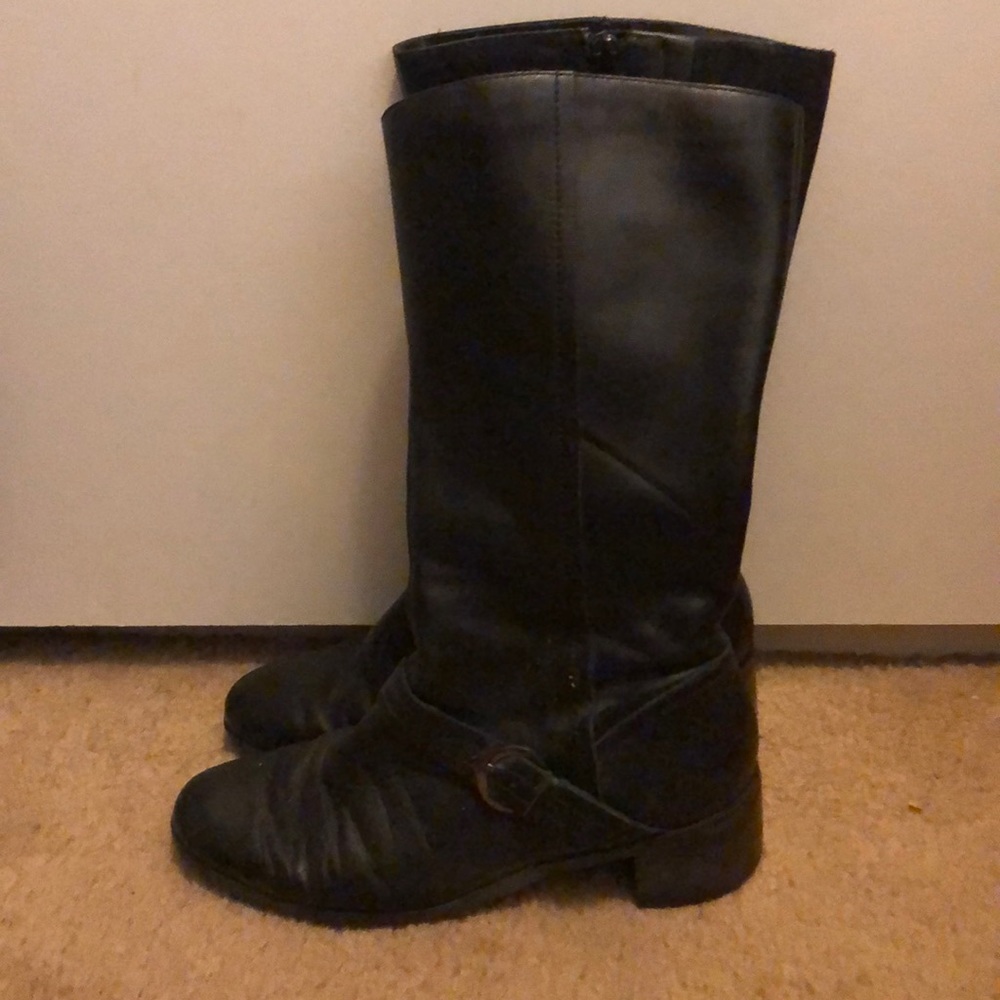 Easy Spirit Vegan leather riding boots